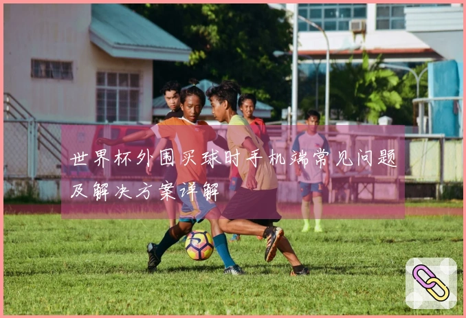 世界杯外围买球时手机端常见问题及解决方案详解