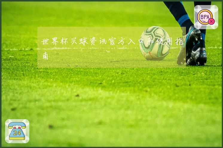 世界杯买球资讯官方入口和使用指南